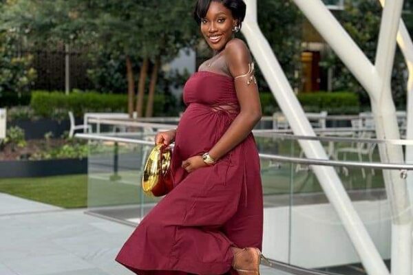 Paul Okoye’s wife, Ifeoma flaunts her visible baby bump in new photos
